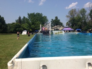  Dock diving contest